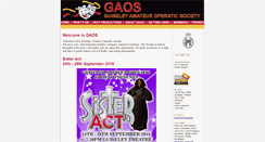 Desktop Screenshot of gaos.co.uk