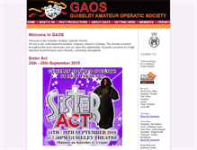 Tablet Screenshot of gaos.co.uk