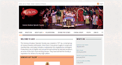 Desktop Screenshot of gaos.ch