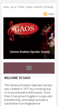 Mobile Screenshot of gaos.ch