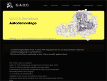 Tablet Screenshot of gaos.nl
